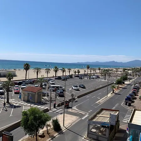 Appt Cozy Terrasse Front De Clim Parking Wifi Canet-en-Roussillon